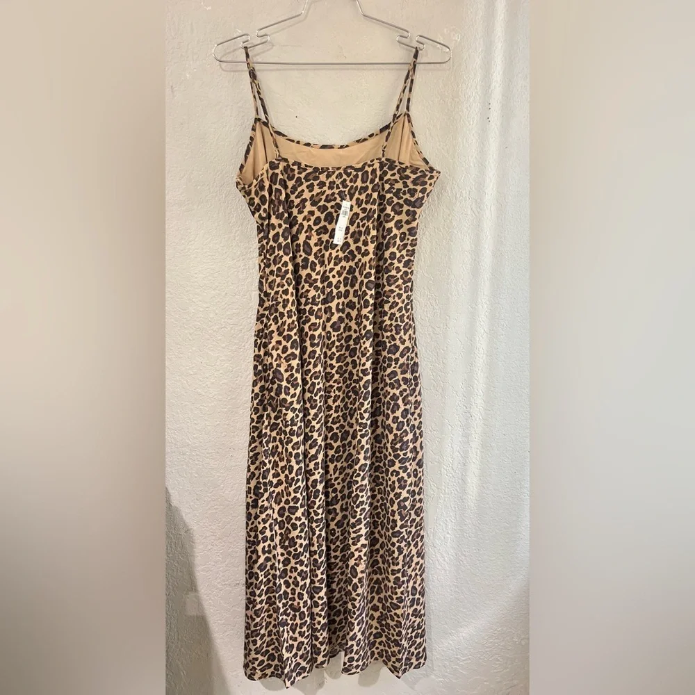 Abercrombie & Fitch The A&F Julia Slip Maxi Dress size Med NWT 16 1/2” pit